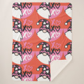 Valentinstag Gnome Sherpadecke (Vorderseite)