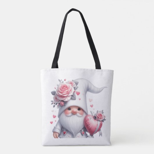 Valentinstag-Gnome-Tasche Tasche (Rückseite)