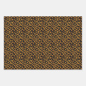 Valentinstag Goldene Herzen der Liebe Geschenkpapier Set (Vorderseite 2)