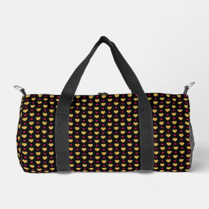 Valentinstag Goldene Herzen Muster-23655 Duffle Bag