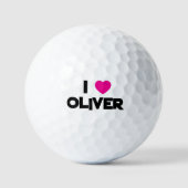Valentinstag Golfball (Vorderseite)