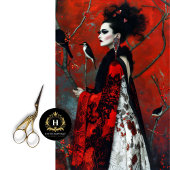 Valentinstag Gothic Fashion Decoupage Seidenpapier