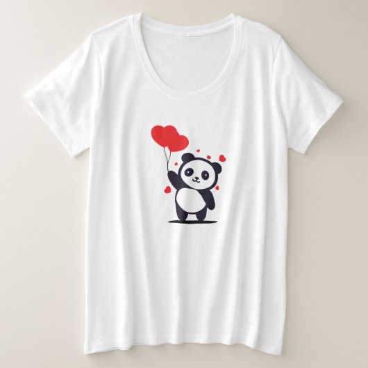 Valentinstag Große Größe T-Shirt (Design vorne)