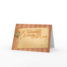 Valentinstag Gruß Antike Vintag