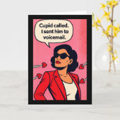 Valentinstag Gruß Karte (Gelbe Blume)