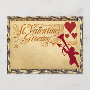 Valentinstag Gruß nach Maß Feiertagspostkarte