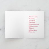 Valentinstag Grüße Karten - jemand Besonderes (Innenseite)