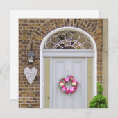 Valentinstag Grußkarte Feiertagskarte (Vorne/Hinten)