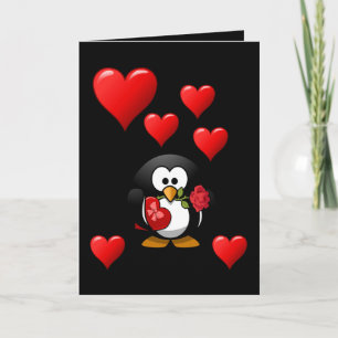 Valentinstag Grußkarte Feiertagskarte