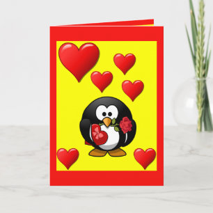 Valentinstag Grußkarte Feiertagskarte