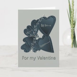 Valentinstag Grußkarte Feiertagskarte