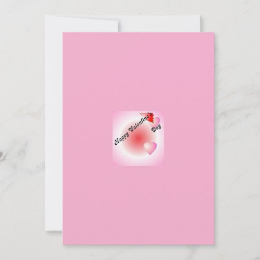 Valentinstag Grußkarte Feiertagskarte (Vorderseite)