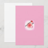 Valentinstag Grußkarte Feiertagskarte (Vorne/Hinten)