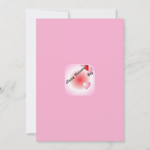 Valentinstag-Grußkarte Feiertagskarte