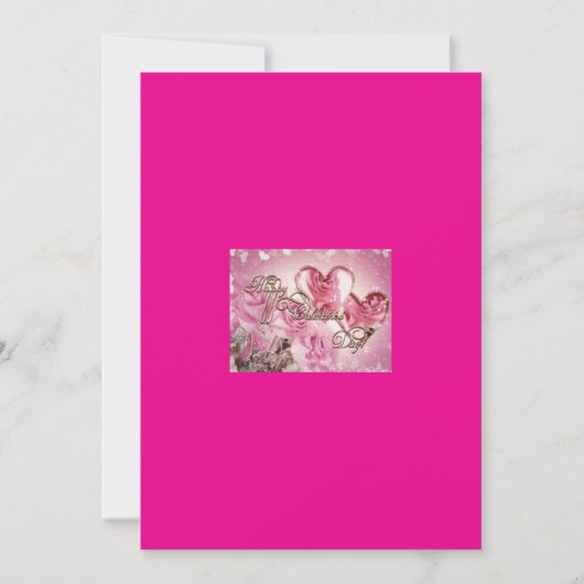 Valentinstag Grußkarte Feiertagskarte (Vorderseite)