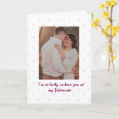 Valentinstag-Grußkarte Karte (Gelbe Blume)