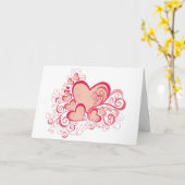 Valentinstag Grußkarte (Leere) Karte (Gelbe Blume)