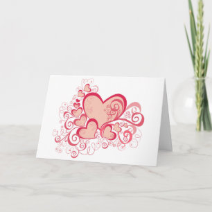 Valentinstag Grußkarte (Leere) Karte