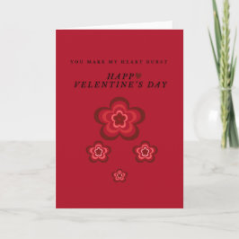 Valentinstag-Grußkarten Einfach | Karten
