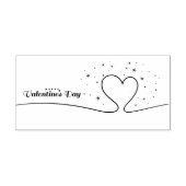 Valentinstag Gummistempel (Prägung)