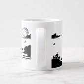 Valentinstag Halloween Hosting Spezialität Tasse (Rückseite)