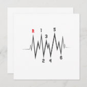 Valentinstag Handgelenkhalterung Einladung (Vorne/Hinten)