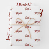 Valentinstag-Handzeichen Geschenkpapier Set (Beispiel)