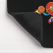 Valentinstag Heart Dunking Sketll Boys Girls Kind Mousepad (Ecke)