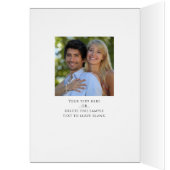 Valentinstag-Heart-FotoCollage Benutzerdefinierter (Innen (Links))