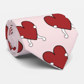 Valentinstag Heart Krawatte (Gerollt)