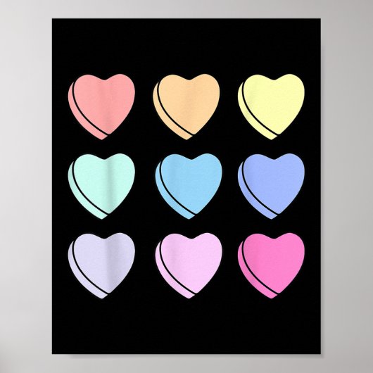 Valentinstag Heart Poster (Vorne)
