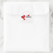 Valentinstag Heart Sticker (Tasche)