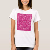 Valentinstag Heart T-Shirt (Vorderseite)