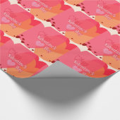Valentinstag Hearts Geschenkpapier (Ecke)