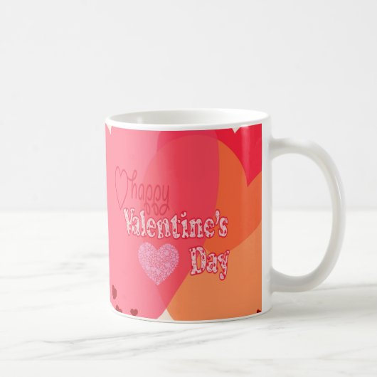 Valentinstag Hearts Kaffeetasse (Rechts)