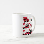 Valentinstag Hearts Liebe Kaffeetasse (VorderseiteRechts)
