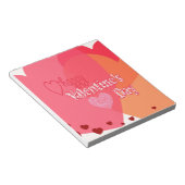 Valentinstag Hearts Notizblock (angewinkelt)