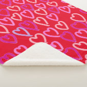Valentinstag Hearts Sherpadecke (3/4)