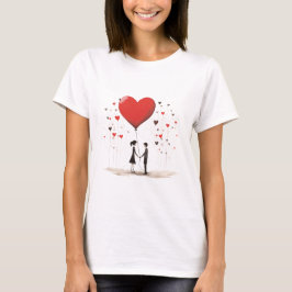 Valentinstag Hearts T-Shirt