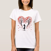 Valentinstag Hearts T-Shirt (Vorderseite)