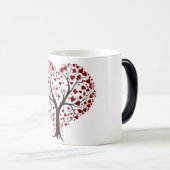 Valentinstag Hearts Verwandlungstasse (VorderseiteRechts)