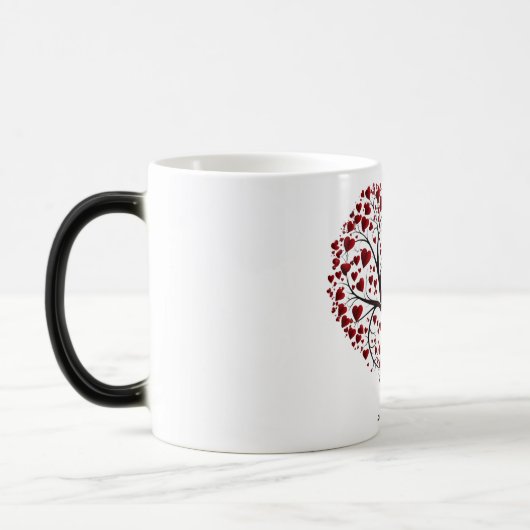 Valentinstag Hearts Verwandlungstasse (Links)