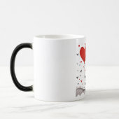 Valentinstag Hearts Verwandlungstasse (Links)