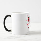 Valentinstag Hearts Verwandlungstasse (Links)