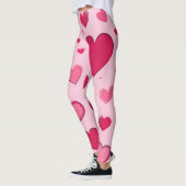 Valentinstag Herz 01 Leggings (Links)