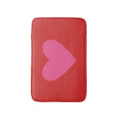 Valentinstag-Herz-Bad-Matte Badematte (Vorderseite Vertikal)