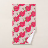Valentinstag Herz Badhandtuch Set (Handtuch)
