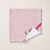 Valentinstag Herz Badhandtuch Set (Waschlappen)