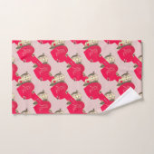 Valentinstag Herz Badhandtuch Set (Handtuch)