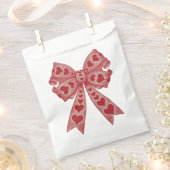 Valentinstag Herz Coquette Bogen Retro Valentine Geschenktütchen (Ausgeschnitten)